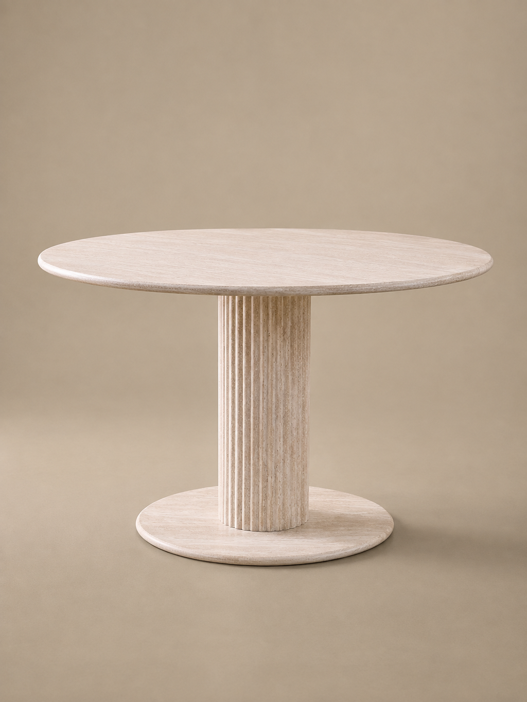 Stella – Table ronde à manger 4 personnes, MDF