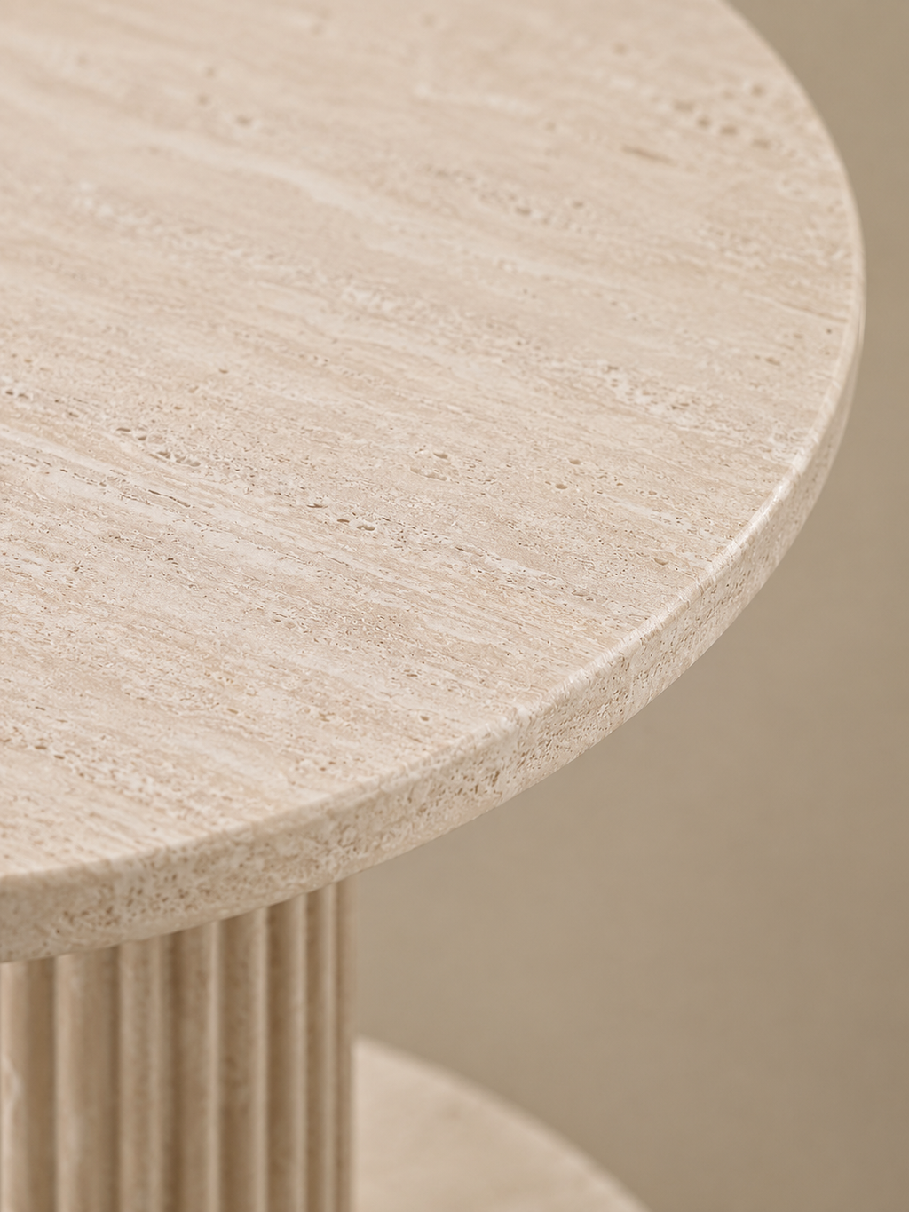 Stella – Table ronde à manger 4 personnes, MDF