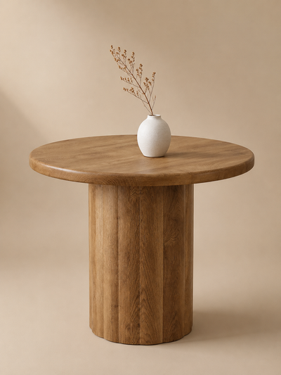 Petita – Table ronde à manger 80cm, 2 à 4 personnes
