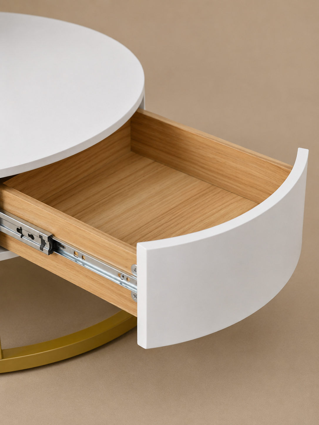 Modula – Tables basses gigognes hauteur ajustable, rangement